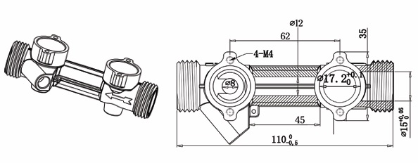 DN-15 Teknik Çizim
